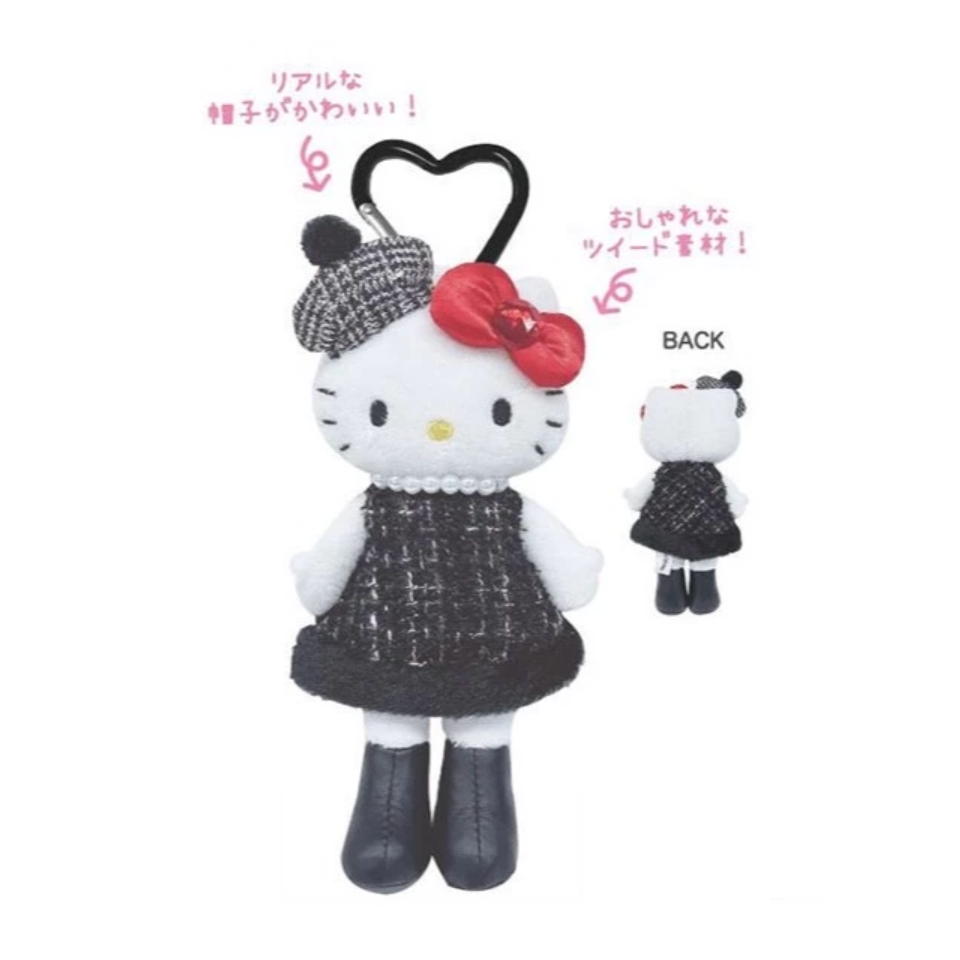 花日屋🌷現貨速出 日本限定 正版授權 三麗鷗 凱蒂貓 珍珠 貴婦 長腿 日燒 Hello Kitty 黑皮-規格圖6