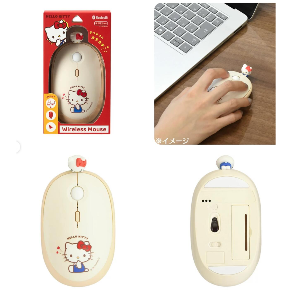 日本帶回 三麗鷗 米飛兔 歐拉夫 拉拉熊 無線藍芽耳機 無線滑鼠-細節圖2