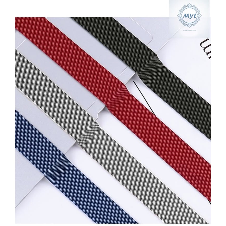 【米蘭編織錶帶】金屬不鏽鋼 快拆磁吸扣適用Apple Watch錶帶S10 9 8 7 舒適透氣Ultra 42M46M-細節圖10