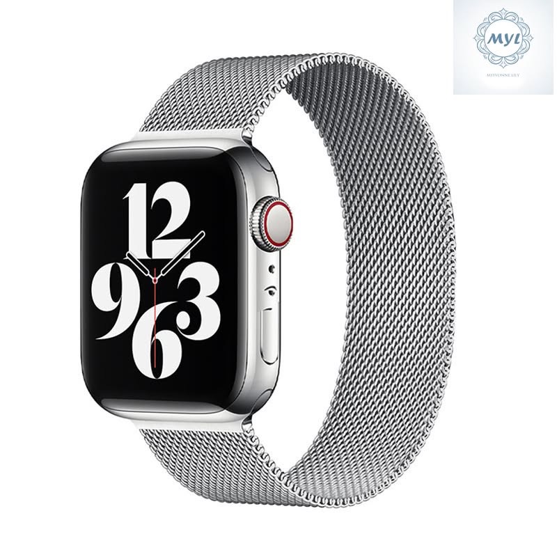 【米蘭編織錶帶】金屬不鏽鋼 快拆磁吸扣適用Apple Watch錶帶S10 9 8 7 舒適透氣Ultra 42M46M-規格圖11