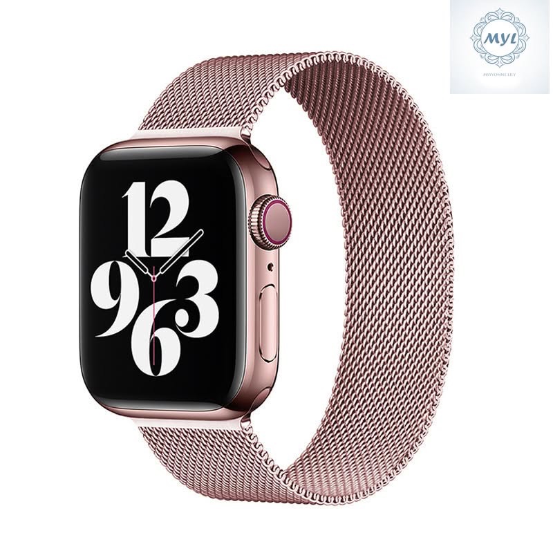 【米蘭編織錶帶】金屬不鏽鋼 快拆磁吸扣適用Apple Watch錶帶S10 9 8 7 舒適透氣Ultra 42M46M-規格圖11