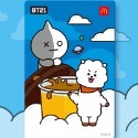 【現貨】 2023 麥當勞 BT21 聯名 甜心卡-規格圖3