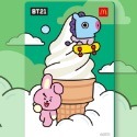 【現貨】 2023 麥當勞 BT21 聯名 甜心卡-規格圖3