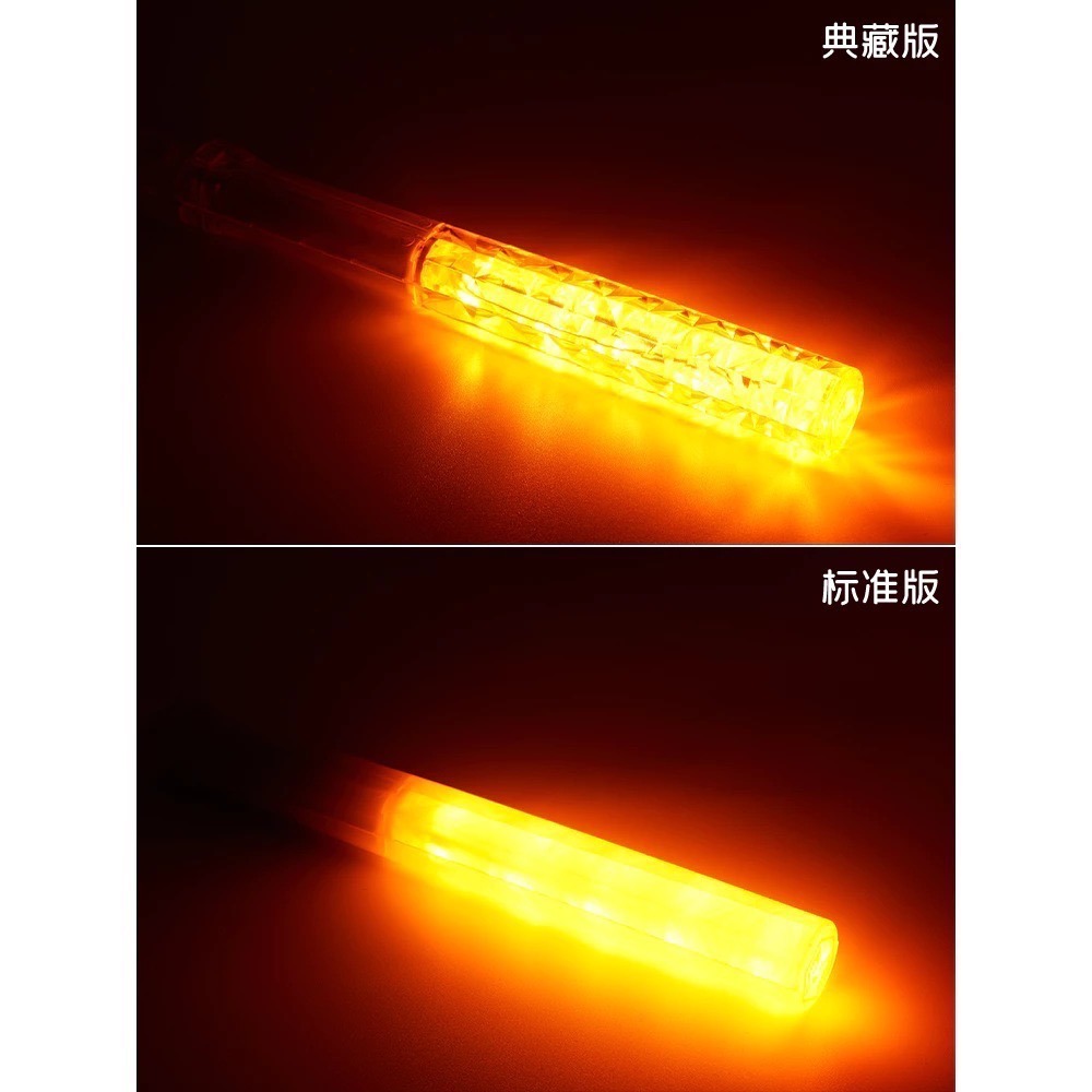 (閃軍) 大火 標準版半透明 仁光社 LUMICA 充電式電子大閃光 UO 露營照明求生登山演唱會 開關長按最新版-細節圖2