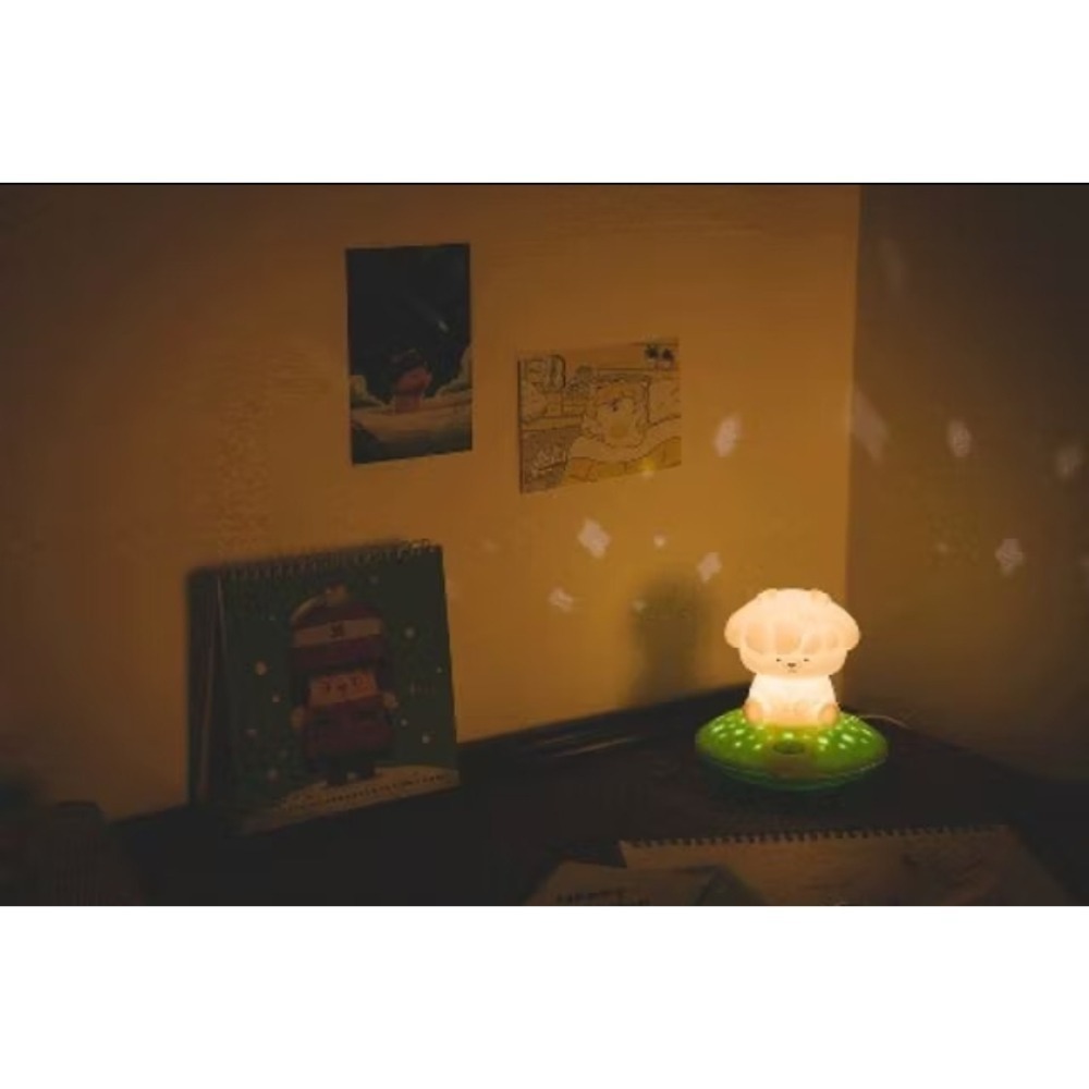 現貨  🇰🇷 韓國 官方正品 蘇志燮 韓劇我身後的陶斯 豬斯娃娃 MANI LED小夜燈 觸碰燈-細節圖2