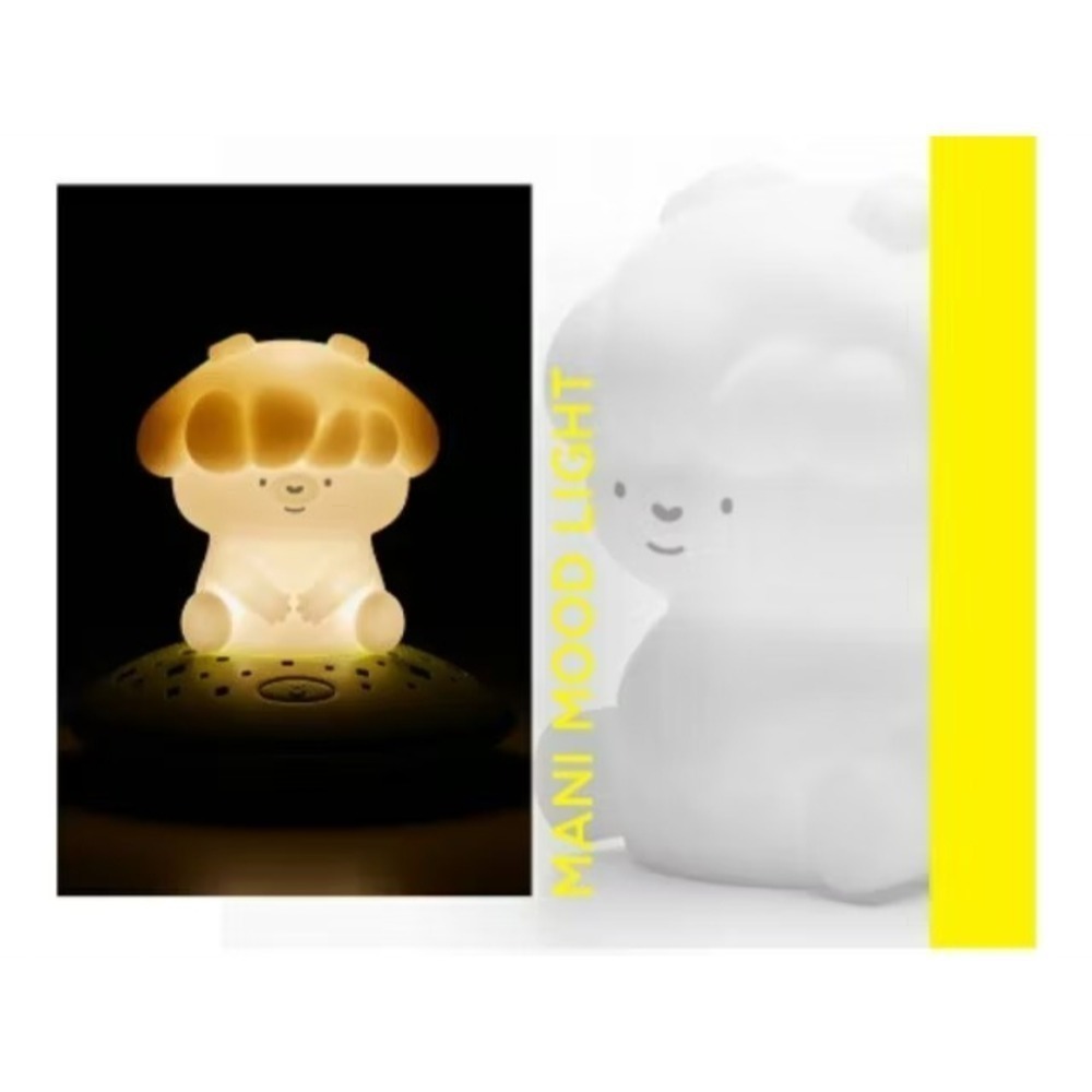 現貨  🇰🇷 韓國 官方正品 蘇志燮 韓劇我身後的陶斯 豬斯娃娃 MANI LED小夜燈 觸碰燈-細節圖8