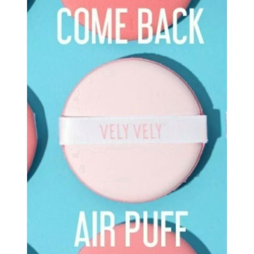 現貨 🇰🇷 韓國 VELY VELY 氣墊粉撲5入組 氣墊專用粉撲 氣墊粉撲-細節圖3