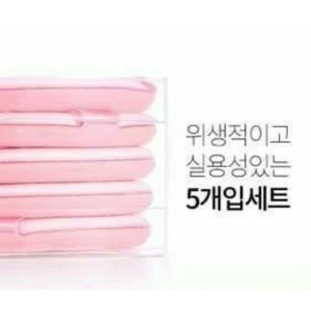 現貨 🇰🇷 韓國 VELY VELY 氣墊粉撲5入組 氣墊專用粉撲 氣墊粉撲-細節圖4