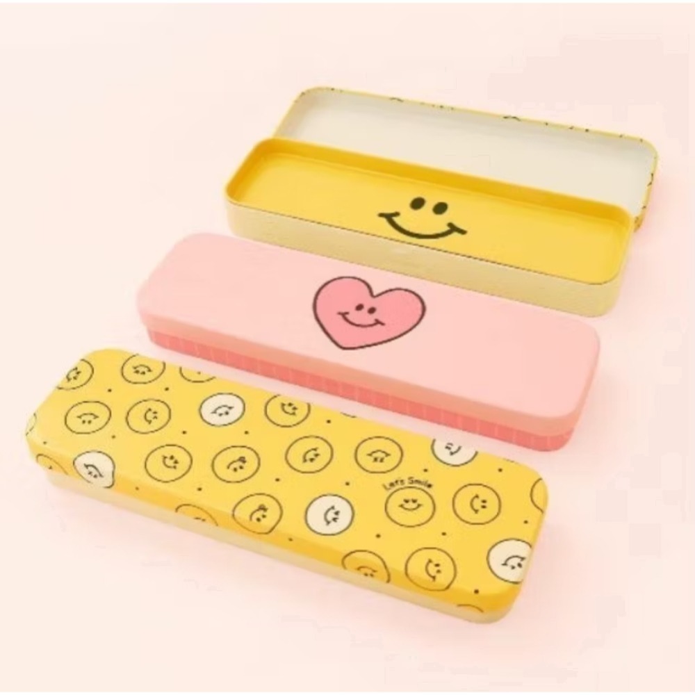 現貨 🇰🇷 韓國大創 DAISO 微笑 笑臉 愛心 鉛筆盒 信紙信封套組 信紙 信封 禮物袋 紙袋 迷你卡-規格圖5