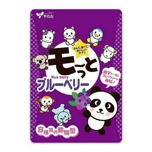 現貨 🇯🇵 日本 YAWATA 動物造型兒童藍莓 40入 花青素-細節圖6