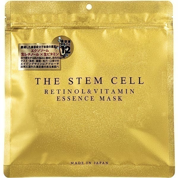 現貨 🇯🇵 日本 美粧 AKARI THE STEM CELL 視黃醇 維生素C精華面膜 30枚 NMN 外泌體-細節圖3