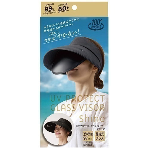 現貨 🇯🇵 日本 ALPHAX 180度護目鏡空頂遮陽帽 附收納袋 防曬遮陽帽 可捲收納-細節圖7