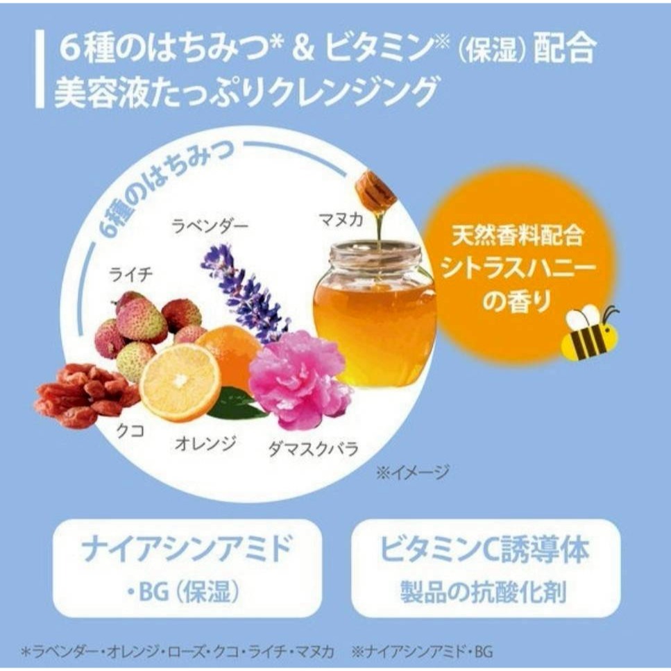 現貨 🇯🇵 日本製造 日本 KOSE 高絲 Softymo 蜂蜜精華卸妝棉80枚 菸鹼醯胺 維生素C 大馬士革玫瑰-細節圖3