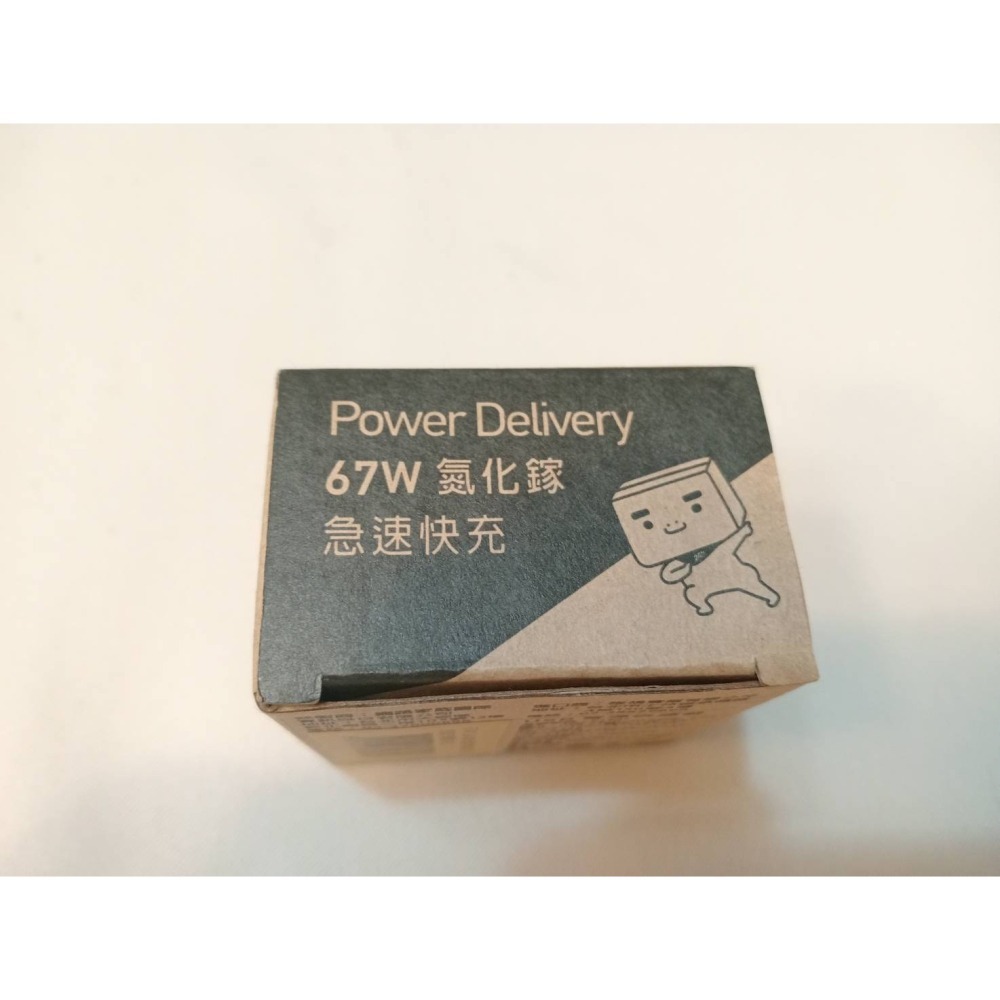 PChome BOXMAN｜67W｜GaN 氮化鎵｜雙USB-C 急速充電器｜⭐️可愛白｜全新 從未使用-細節圖5