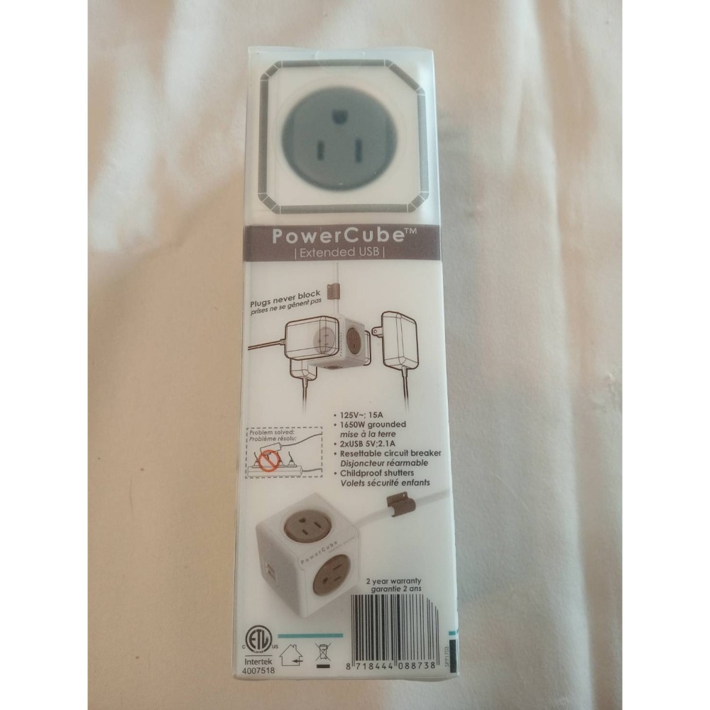 【allocacoc】PowerCube USB延長線｜盒損｜半價⭐️全新未使用｜紅點設計獎-細節圖4