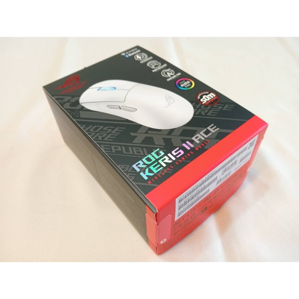ASUS｜ROG Keris II Ace｜無線電競滑鼠｜三模連接｜⭐️全新未拆-細節圖5