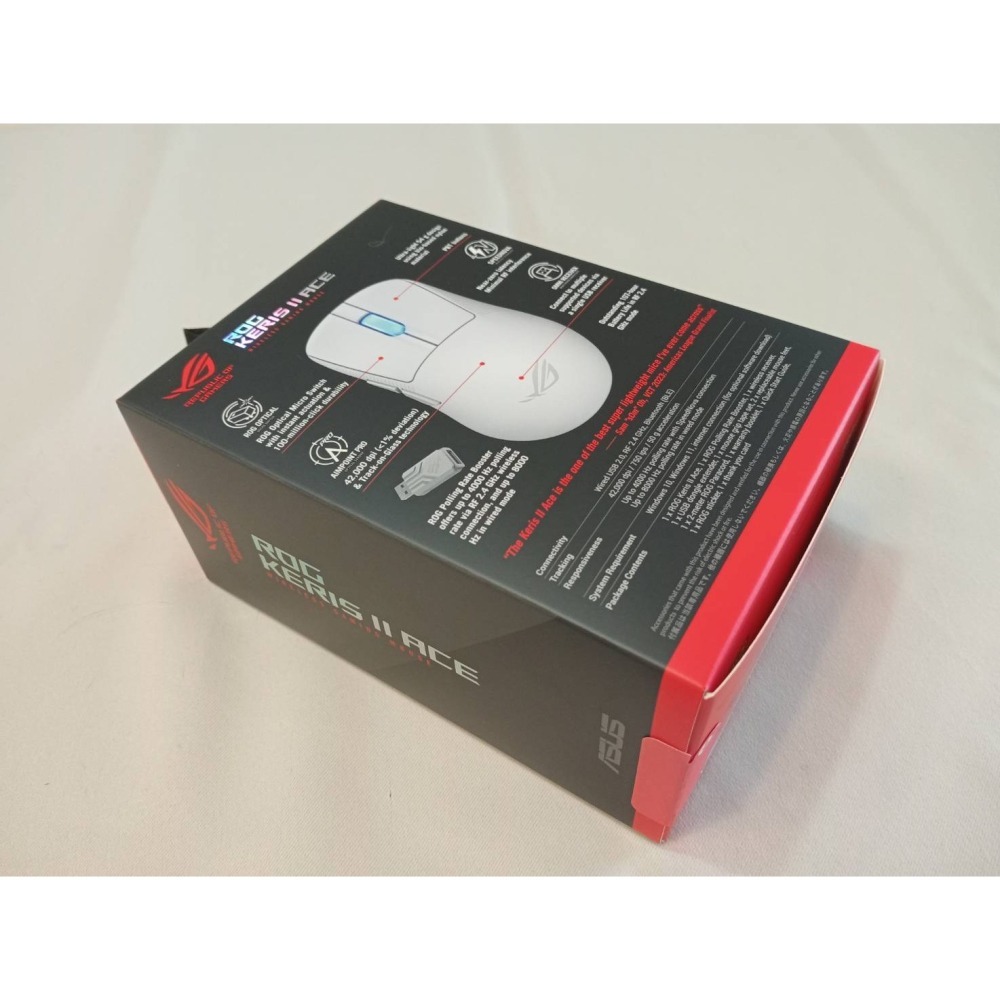 ASUS｜ROG Keris II Ace｜無線電競滑鼠｜三模連接｜⭐️全新未拆-細節圖6