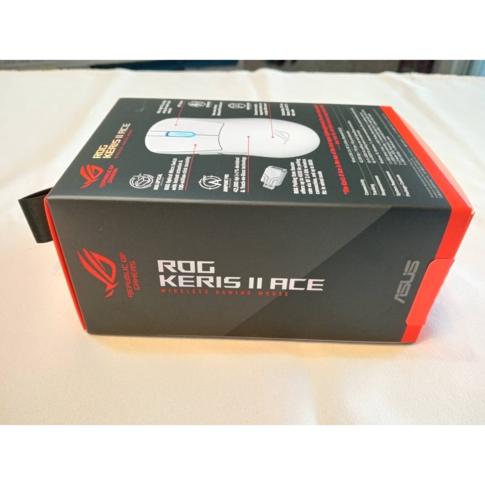 ASUS｜ROG Keris II Ace｜無線電競滑鼠｜三模連接｜⭐️全新未拆-細節圖9