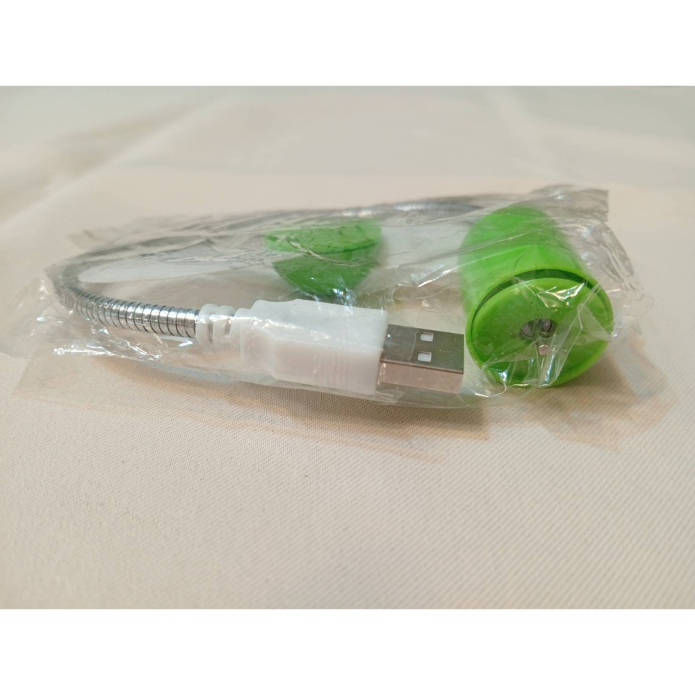 白牌｜USB｜迷你隨身小風扇｜⭐️蛇管｜全新未拆｜歡迎台中市區面交-細節圖5