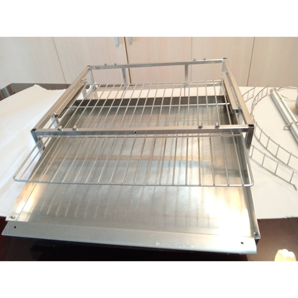 二手｜中大型鸚鵡遊戲站台｜灰鸚、折衷、亞馬遜標準尺寸｜⭐️全304白鐵｜附磨砂站棍+雙白鐵杯｜抽屜式底盤-細節圖8