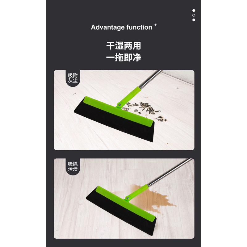 台灣發貨限時特價浴室刮水器地刮掃頭發刮地神器掃地掃帚衛生間掃水掃把刮水拖把伸縮刮刀器神奇刮刀掃把乾濕二用刮水掃把除塵刮水-細節圖5