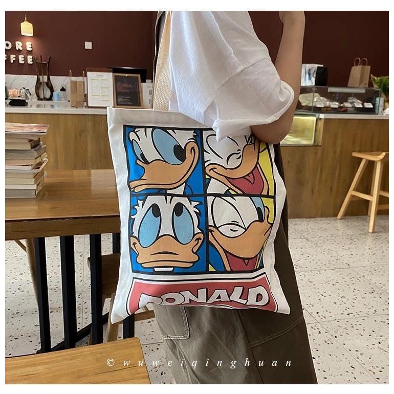 出清特價現貨台灣出貨動漫周邊帆布包手提包單肩包可愛圖案托特包-細節圖4