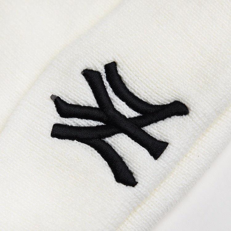 現貨/帽子立體刺綉高端NY針織帽男秋冬季毛線帽女保暖冷帽時尚百搭新款-細節圖3