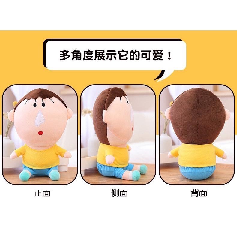 (台灣出貨) 阿呆面紙盒 阿呆衛生紙 面紙盒 面紙套 蠟筆小新 阿呆聖誕禮物交換禮物-細節圖6