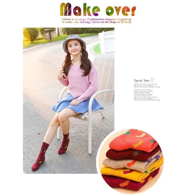 【台灣出貨 超商滿額免運】極度保暖兔毛混紡襪 兔毛襪 中筒襪 足底保暖 冬天保暖 保暖襪-細節圖4