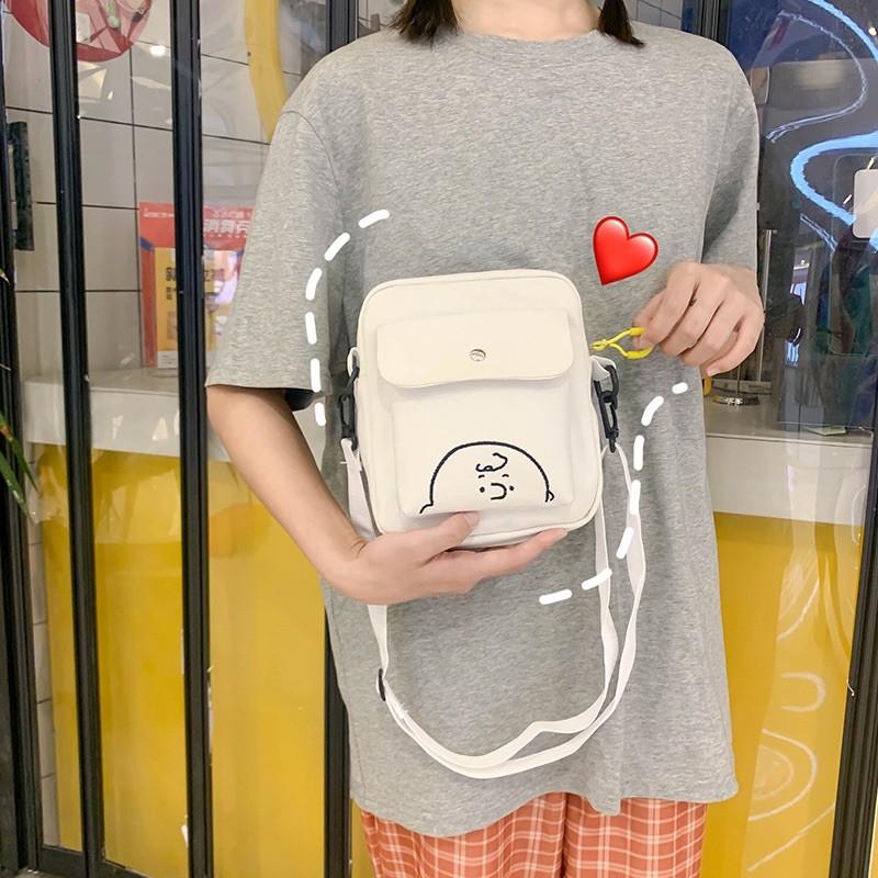 現貨台灣出貨史努比 斜背包 查理 小包 帆布包 韓式 肩背包 單肩包 包包 學生包 熱銷款 ins-細節圖5