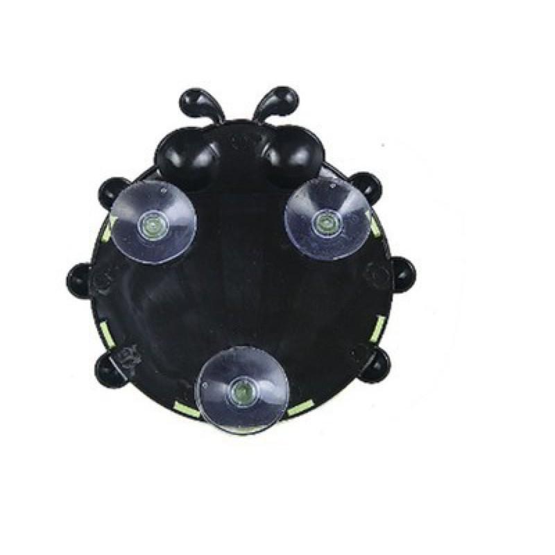 掛壁可愛瓢蟲牙刷架塑料免打孔吸盤牙刷收納架牙膏整理架-細節圖3