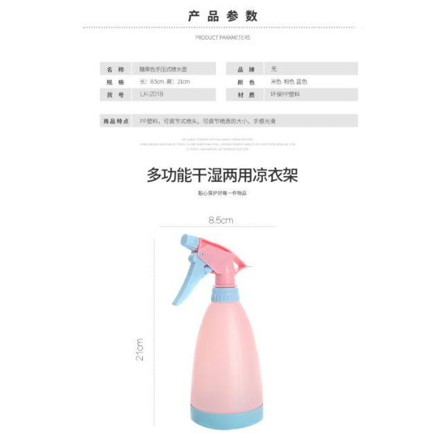 [現貨] 居家噴水器 24H出貨 台灣現貨手壓式澆水壺 灑水壺 噴水壺 灑水器 澆花器 澆花-細節圖7