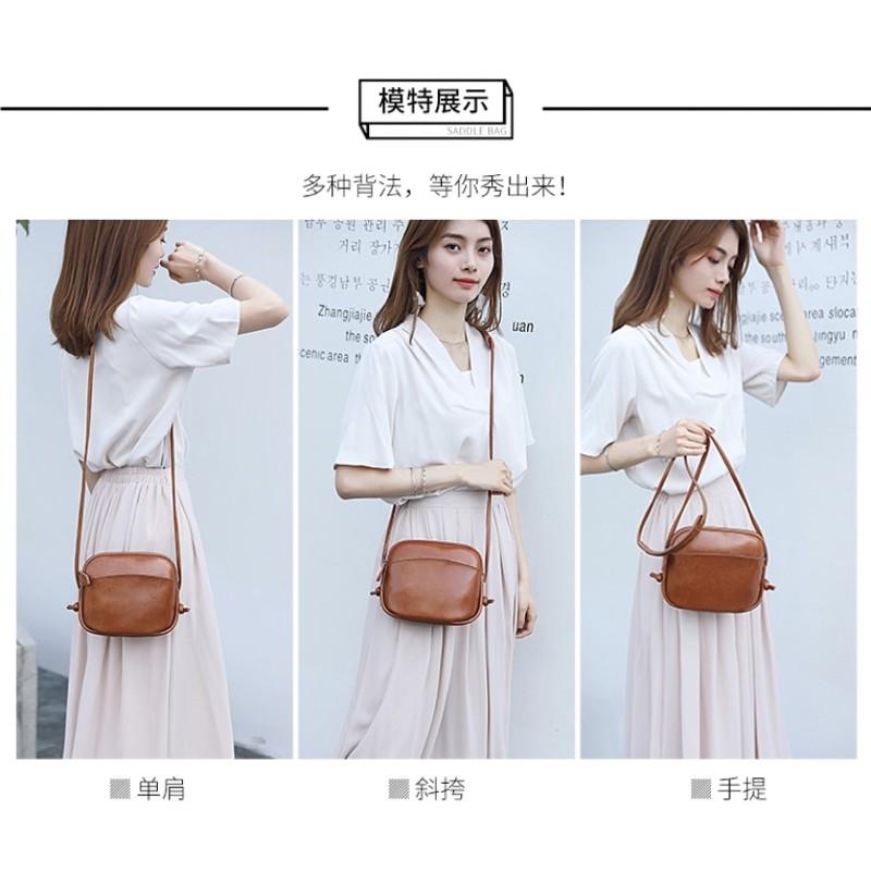 台灣現貨網紅包新款女包小ck韓版時尚百搭簡約ins質感軟皮包復古小方包貝殼包馬鞍包新款韓版單肩斜挎包軟皮質百搭手提單肩包-細節圖7