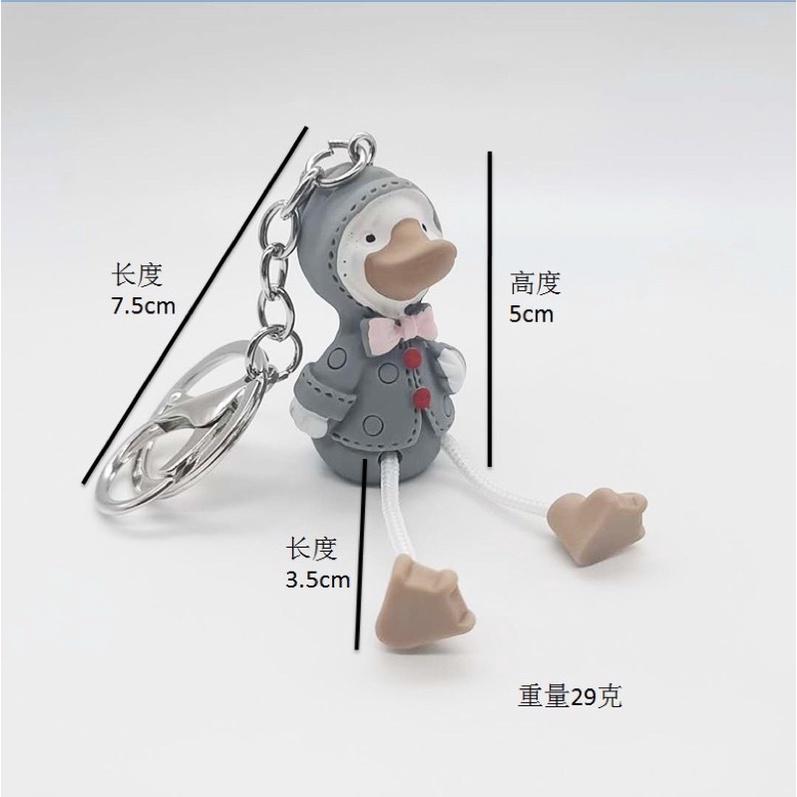 【現貨批發】韓潮卡通滴膠米妮鑰匙扣❤可愛ins汽車鑰匙鏈圈包包唐老鴨掛件-細節圖8