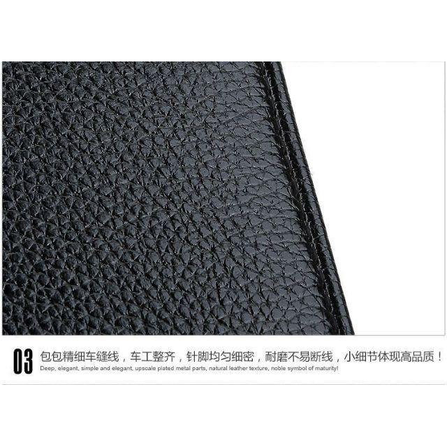 現貨男生皮夾防水 長夾防水錢包 禮物正品男士長款錢包男手包大容量商務多卡位-細節圖3