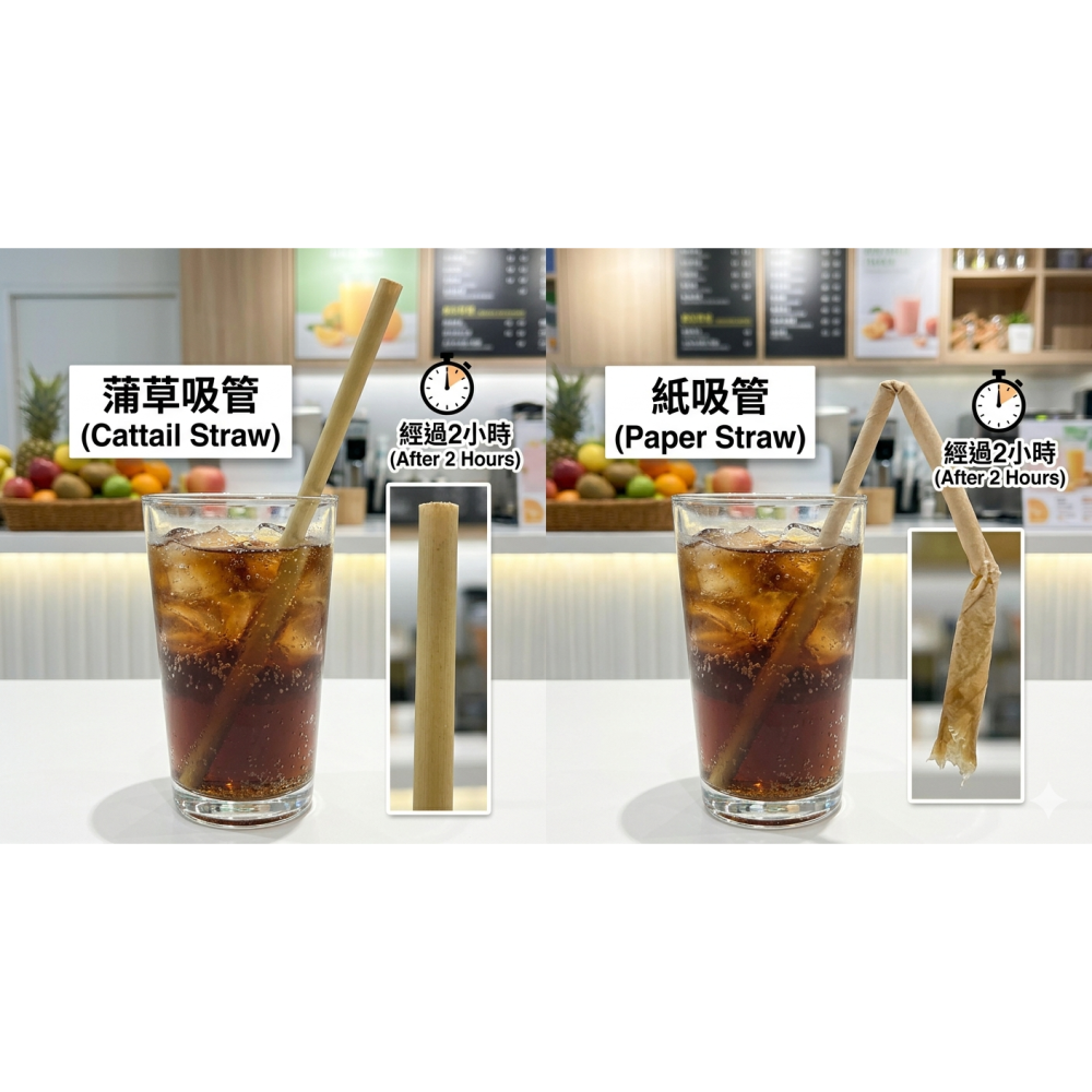 DR達潤天然蒲草吸管(散裝)-細節圖5