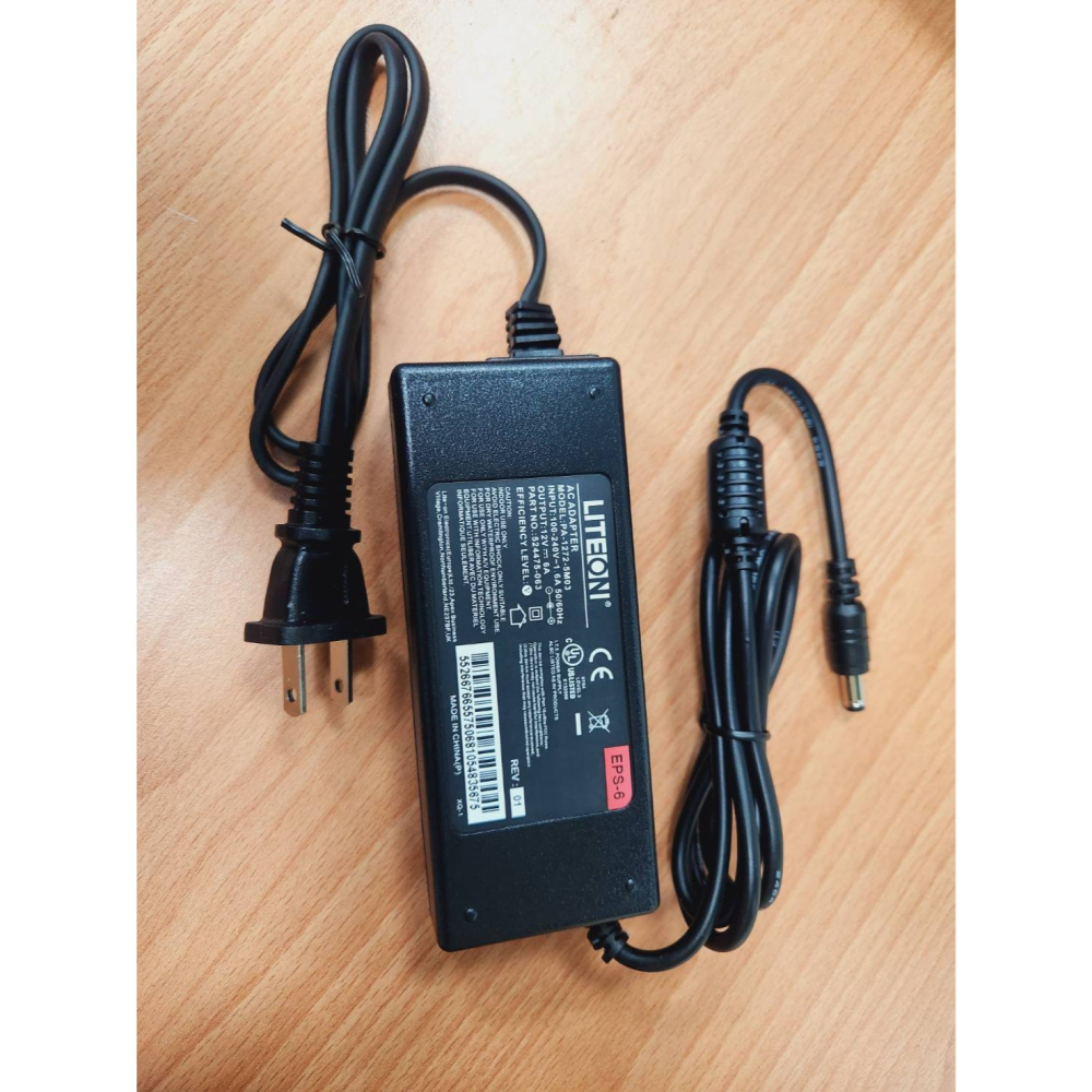 變壓器 🍎 建興 12V 6A 橫 內徑 2.5 外徑5.5 🍎 適用監視器、液晶螢幕-細節圖2