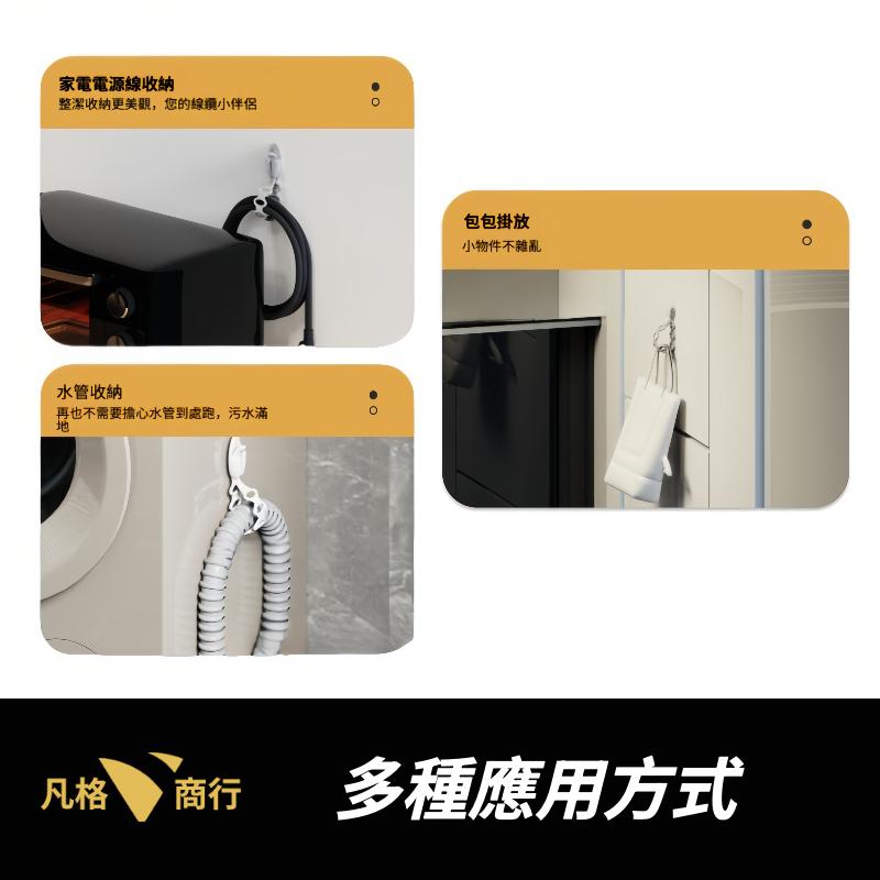 電線 整理 收納器 | 大型電線整理器 免鑽掛勾 繞線器 廚房收納 無痕掛勾 集線器 電線固定器 可伸縮矽膠理線器-細節圖6