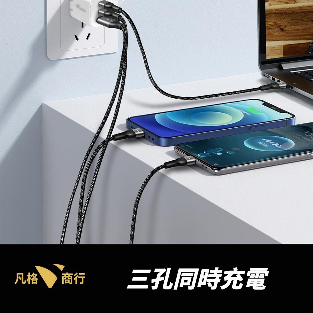 65W 氮化鎵 充電器 | BSMI合格 三孔 PD Type-C 快充 適用 iPhone 手機 蘋果 三星 筆電-細節圖3