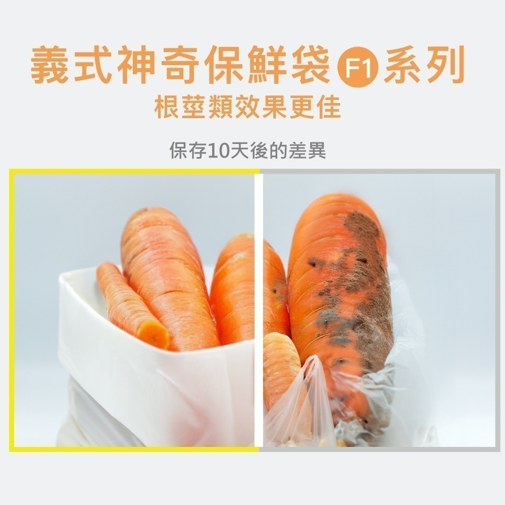 Natural-Bi® 植物萃取 高效環保保鮮袋 | 義式無塑膠微粒神奇保鮮袋-規格圖9