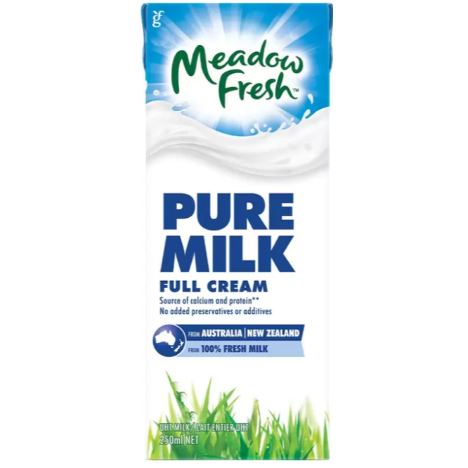 紐麥福 全脂保久乳 250ml Meadow Fresh Full Cream UHT Milk-細節圖2