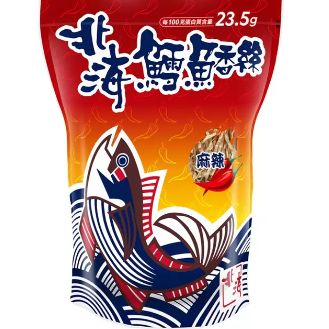 北海鱈魚香絲 青花椒/辣味/原味 600g_Fish Snack Peppercorn/Spicy/Original-規格圖6