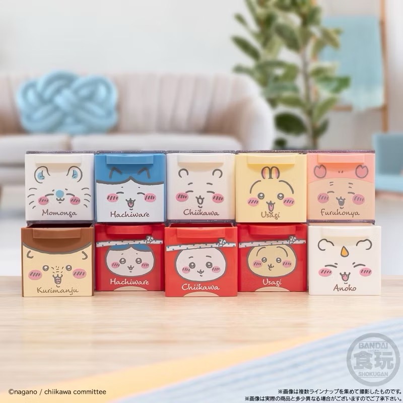 ［吉力揪愛買］Bandai Candy萬代食玩《吉伊卡哇》角色迷你小物收納盒「CUCASE 2」10+2款-細節圖3