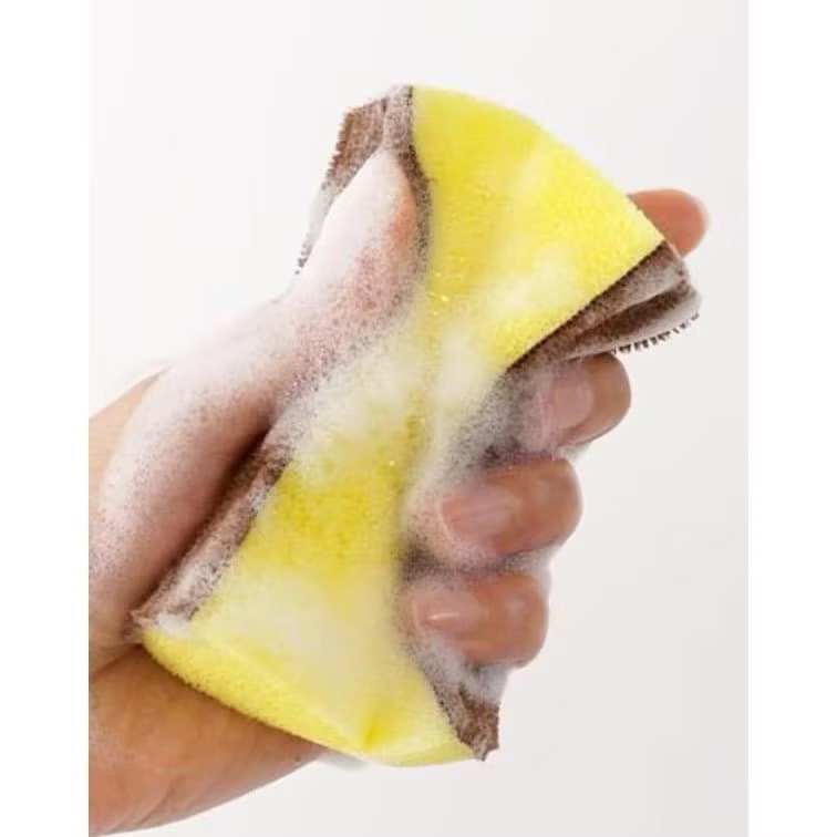 [吉力揪愛買］現貨-日本LOFT長崎蛋糕造型百潔布 / 洗碗海綿 / 四入盒裝-細節圖5