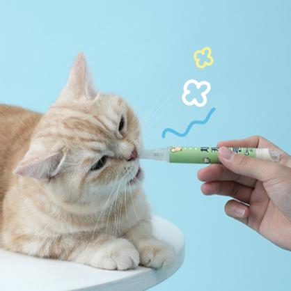 韓國Chika犬貓用二合一牙膏x牙刷-細節圖3