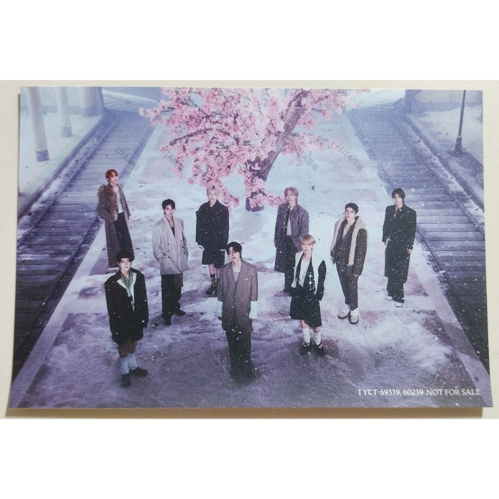 理塔。&TEAM 雪明かり Yukiakari 官方通常版專輯貼紙 通常盤 andTEAM &team 恩聽-規格圖1