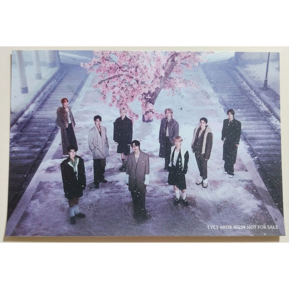 理塔。&TEAM 雪明かり Yukiakari 官方通常版專輯貼紙 通常盤 andTEAM &team 恩聽-規格圖1