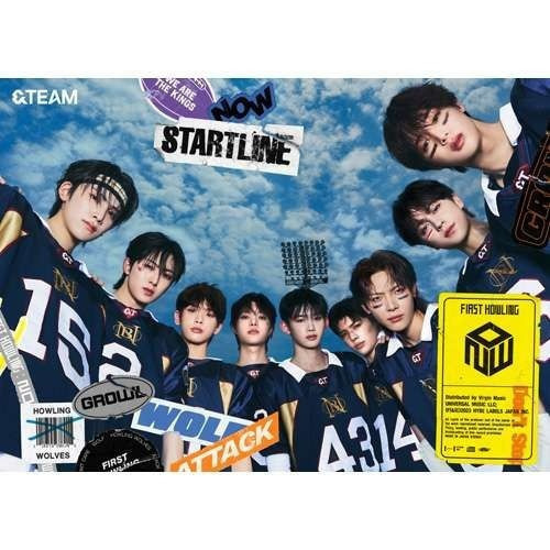 理塔。&TEAM First Howling : NOW 官方正版專輯初回限定版 正規一輯 andTEAM 未拆專-細節圖2