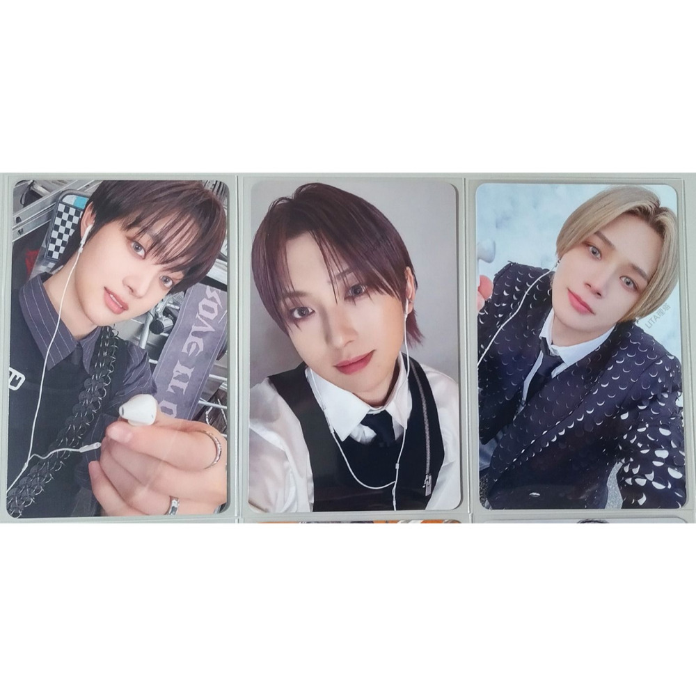 理塔。&TEAM 月狼 Go in Blind 官方日本環球唱片特典 耳機卡 andTEAM &team 恩聽 小卡-細節圖2