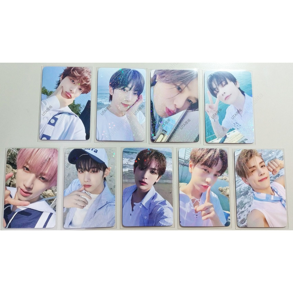 理塔。&TEAM 青嵐 Aoarashi 官方WEVERSE日本特典 andTEAM 恩聽 小卡 閃卡-細節圖2